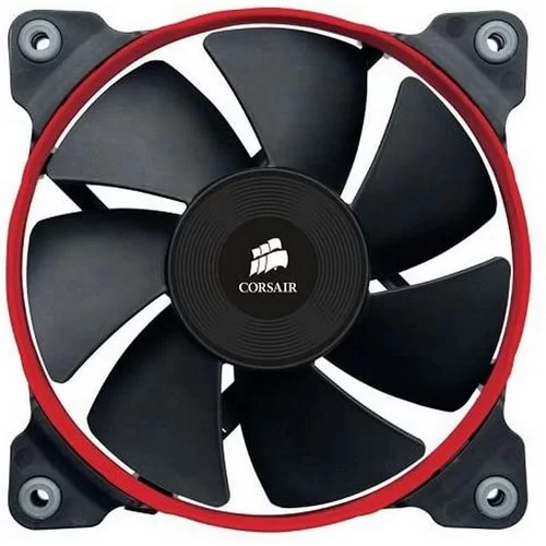 Two Fans Corsair Air Series SP120 High Performance Edition High Static Pressure 120mm Color:black, blue