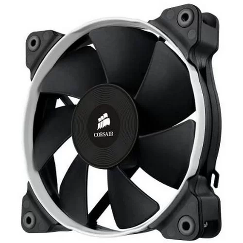 Two Fans Corsair Air Series SP120 High Performance Edition High Static Pressure 120mm Color:black, blue