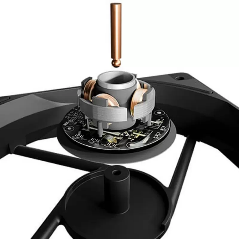 Вентилятор для Корпуса Antec p12 pwm 120mm Case Fan Цвет:чёрный