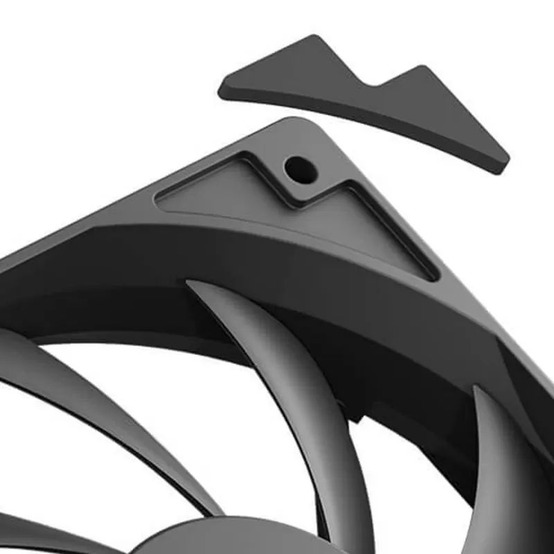 Вентилятор для Корпуса Antec p12 pwm 120mm Case Fan Цвет:чёрный