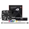 מאוורר למארז Noctua NF-A20 PWM Chromax שחור Swap 200mm Fan