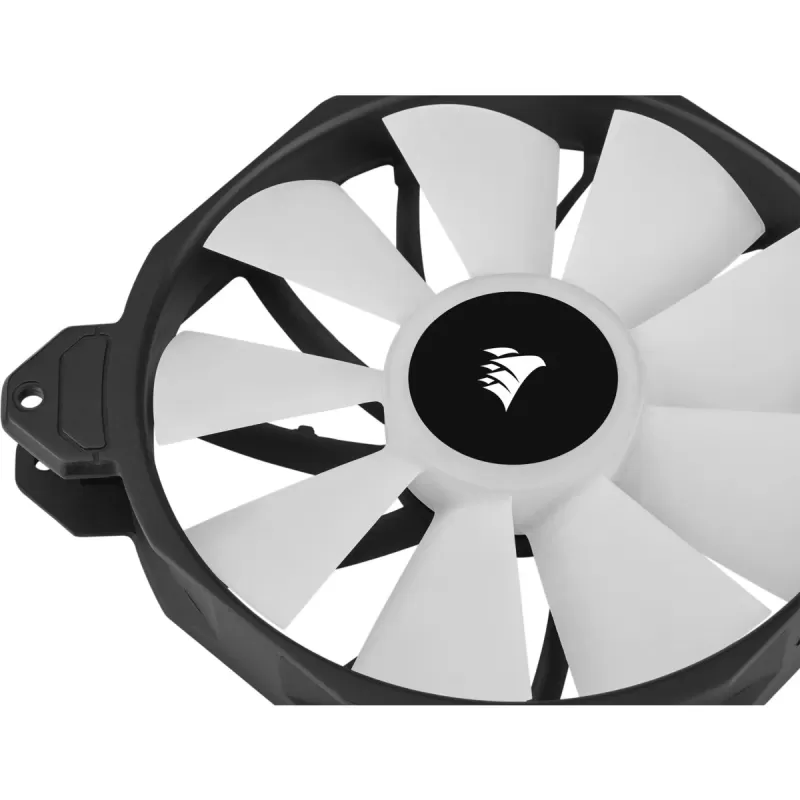 מאוורר למארז Corsair iCUE SP140 RGB ELITE Performance 140mm PWM Fan - Single Pack צבע שחור