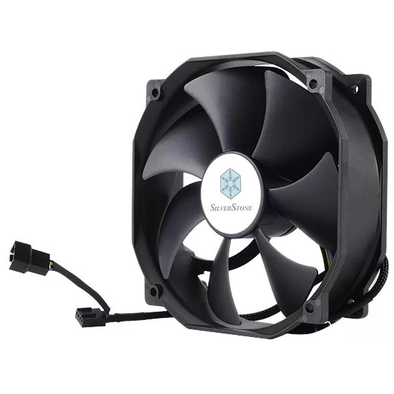 מאוורר למארז SilverStone FHP141 140mm 500~2000 RPM שחור