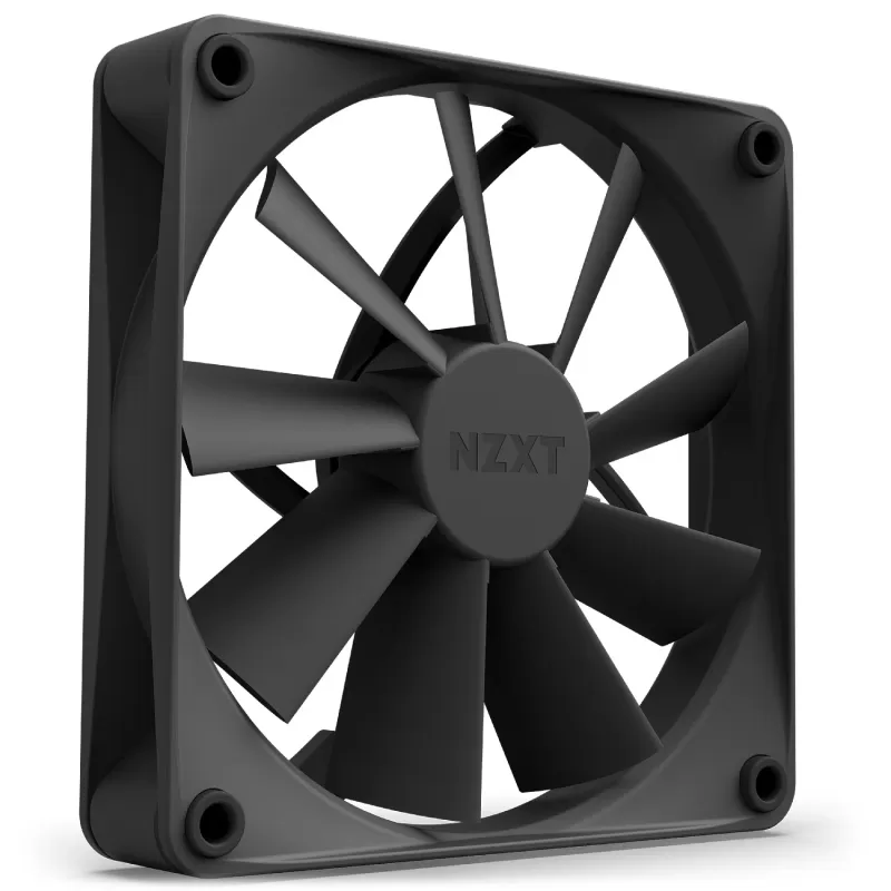 מאוורר למארז NZXT F120Q 120mm Quiet Airflow שחור Fan מאוורר למארז NZXT F120Q 120mm Quiet Airflow שחור Fan
