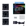 Case Fan LIAN-LI 120mm TL120 LCD Reverse UNI black 3-Fan Case Fan LIAN-LI 120mm TL120 LCD Reverse UNI black 3-Fan