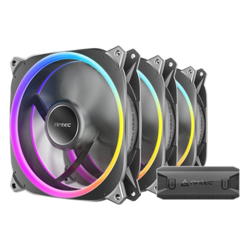 מאוורר למארז Antec Neo Prizm T3 120 ARGB x3 Fans