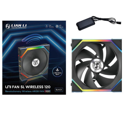 Вентилятор для Корпуса LIAN-LI UNI SL Wireless 120mm черный Вентилятор для Корпуса LIAN-LI UNI SL Wireless 120mm черный
