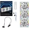 Case Fan LIAN-LI UNI SL Wireless LCD 120mm white 3xFans
