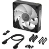 Вентилятор для Корпуса Corsair RX120 MAX RGB 120mm Цвет:чёрный Вентилятор для Корпуса Corsair RX120 MAX RGB 120mm Цвет:чёрный
