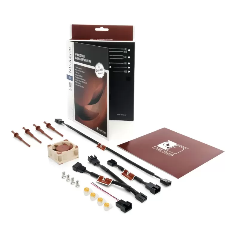 Вентилятор для Корпуса Noctua 40mm NF-A4x20 PWM 5000RPM DC12V Fan Вентилятор для Корпуса Noctua 40mm NF-A4x20 PWM 5000RPM DC12V Fan
