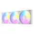 סט מאווררים Antec C120R ARGB x3 Reverse 120mm צבע לבן