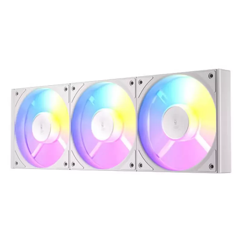 סט מאווררים Antec C120R ARGB x3 Reverse 120mm צבע לבן