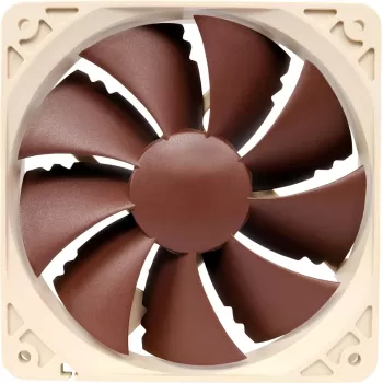 מאוורר למארז Noctua NF-P12 120mm צבע חום מצב:משומש