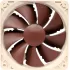מאוורר למארז Noctua NF-P12 120mm צבע חום מצב:משומש