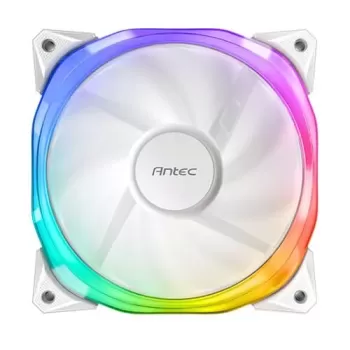 מאוורר למארז Antec Fusion Fusion 120 ARGB White 120mm צבע לבן