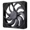 Вентилятор Noctua NF-A14x25 G2 PWM chromax.black 140mm Цвет:чёрный
