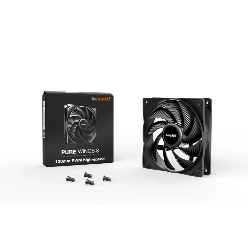 Вентилятор для Корпуса be quiet! Pure Wings 3 120mm PWM high-speed black