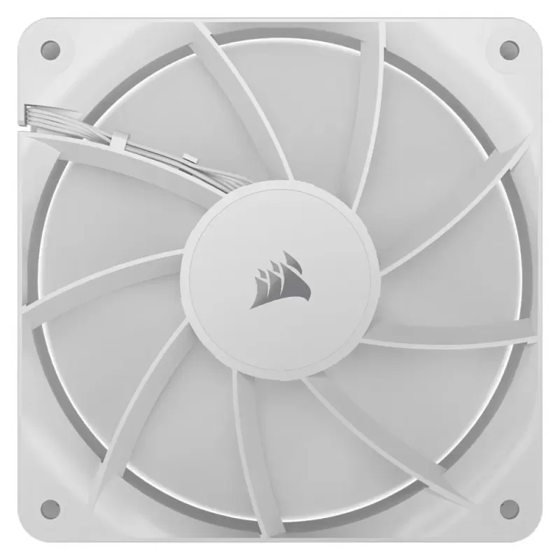 מאוורר למארז Corsair RS120 120mm PWM צבע לבן