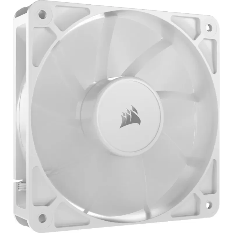 מאוורר למארז Corsair RS120 120mm PWM צבע לבן