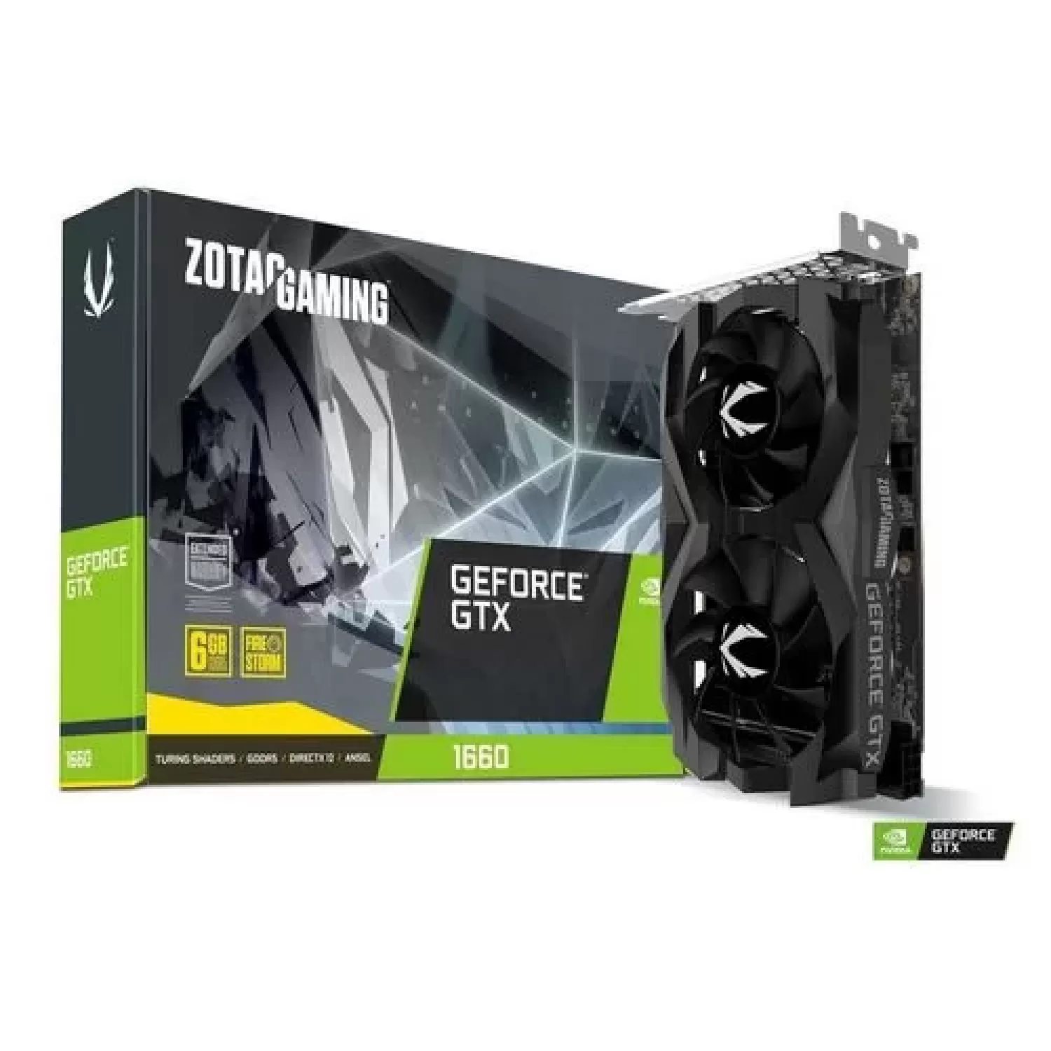 Video Card Zotac GTX 1660 6GB TWIN FAN ZT-T16600F-10L