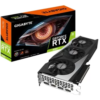 Video Card Gigabyte GeForce RTX 3060 GAMING OC 12G GV-N3060GAMING OC-12GD - official importer