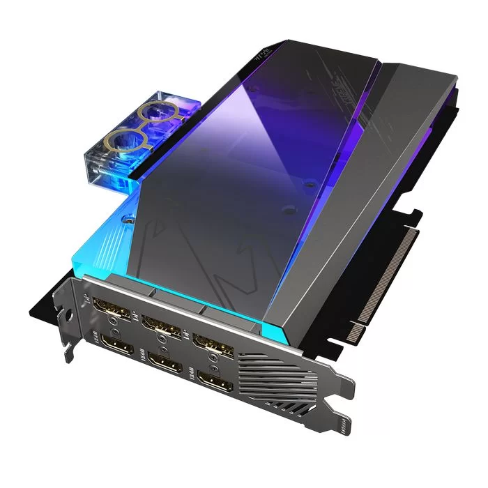 ВидеоКарта Gigabyte AORUS GeForce RTX 3080 XTREME WATERFORCE WB 10G GV-N3080AORUSX WB-10GD - официальный импортер