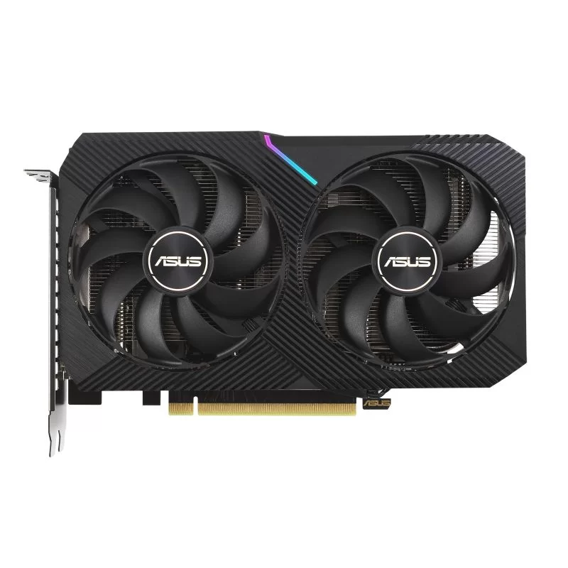 כרטיס מסך Asus DUAL GeForce RTX 3060 Ti V2 MINI 8GB GDDR6 with LHR DUAL-RTX3060TI-8G-MINI-V2