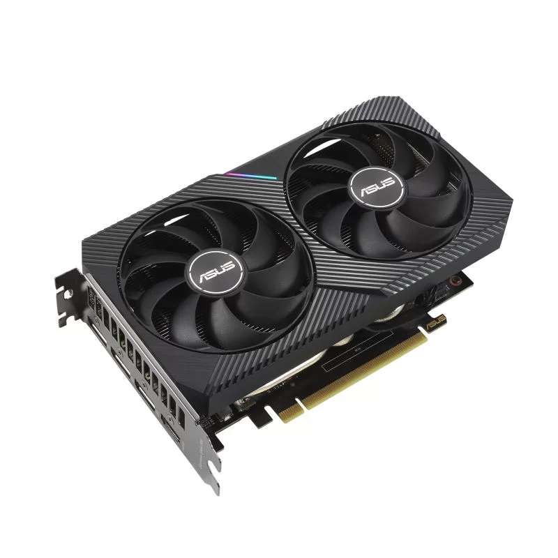 כרטיס מסך Asus DUAL GeForce RTX 3060 Ti V2 MINI 8GB GDDR6 with LHR DUAL-RTX3060TI-8G-MINI-V2