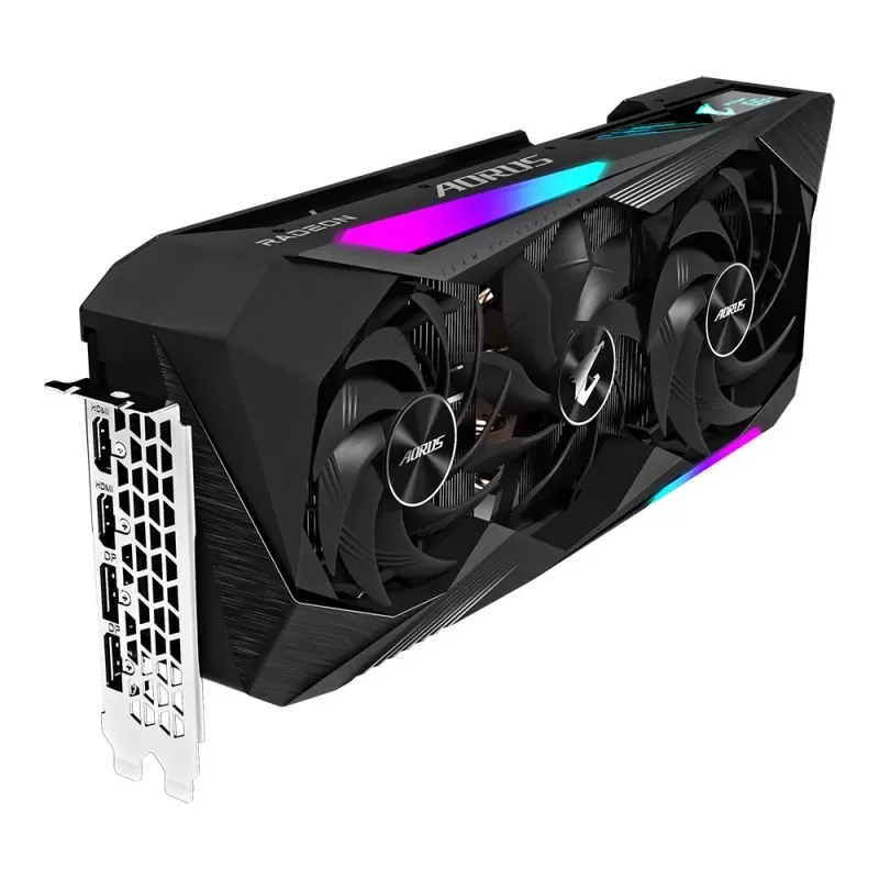 כרטיס מסך Gigabyte AORUS Radeon RX 6800 XT MASTER 16G GV-R68XTAORUS M-16GD - יבואן רשמי כרטיס מסך Gigabyte AORUS Radeon RX 6800 XT MASTER 16G GV-R68XTAORUS M-16GD - יבואן רשמי