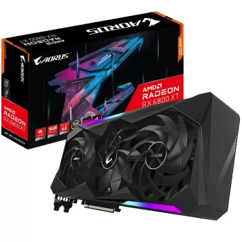 Video Card Gigabyte AORUS Radeon RX 6800 XT MASTER 16G GV-R68XTAORUS M-16GD - official importer