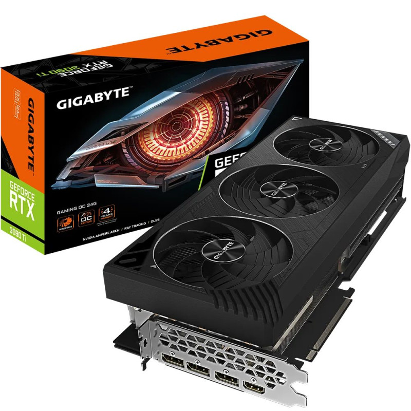 ВидеоКарта Gigabyte GeForce RTX 3090 Ti GAMING OC 24G GV-N309TGAMING OC-24GD