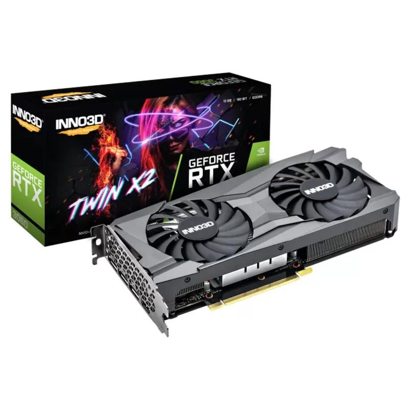 Video Card Inno3D GEFORCE RTX 3060 TWIN X2 N30602-12D6-119032AH
