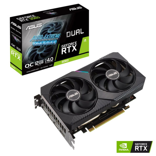 כרטיס מסך Asus Dual GeForce RTX 3060 V2 OC Edition 90YV0GB2-M0NA10