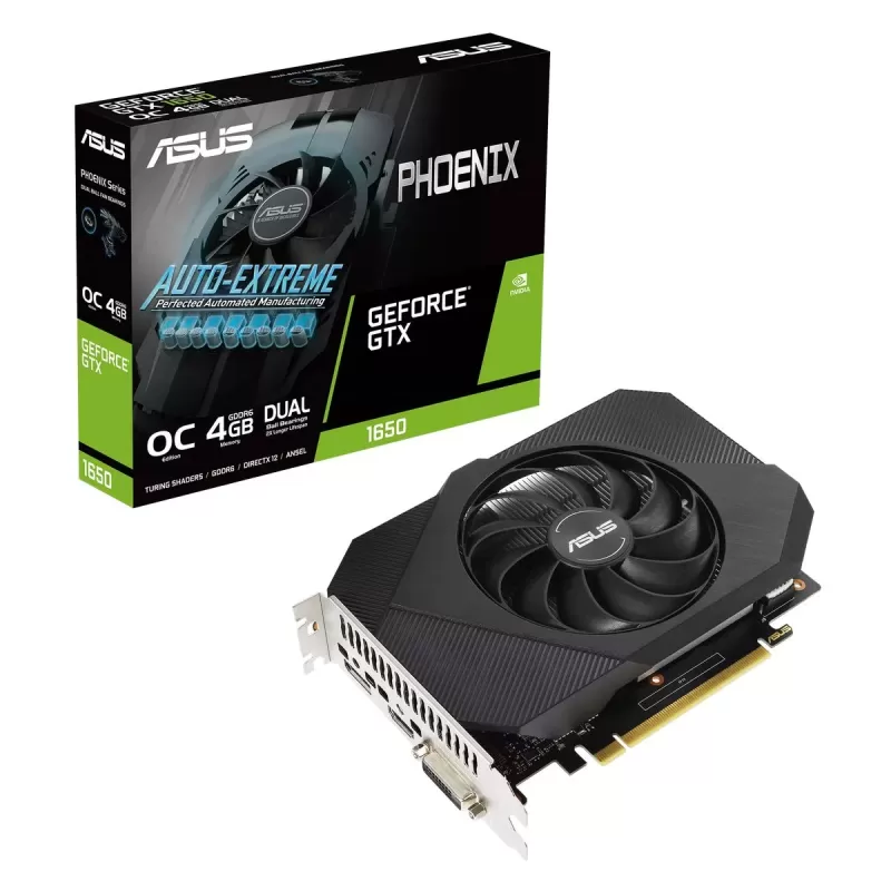 כרטיס מסך Asus Phoenix GeForce GTX 1650 OC Edition 4GB GDDR6 V2 90YV0GX0-M0NA00