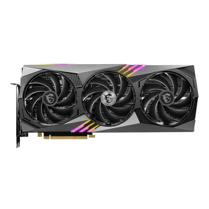 כרטיס מסך MSI GeForce RTX 4070 GAMING X TRIO 12G NVIDIA GeForce RTX 4070 כרטיס מסך MSI GeForce RTX 4070 GAMING X TRIO 12G NVIDIA GeForce RTX 4070
