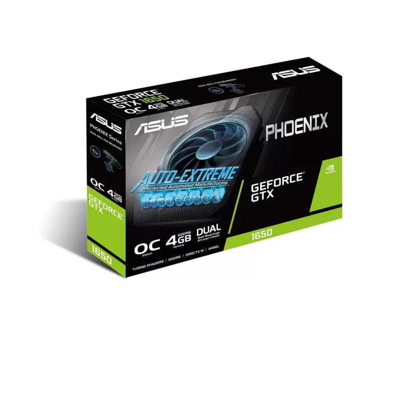 ВидеоКарта Asus Phoenix GeForce GTX 1650 OC edition 4GB GDDR6 90YV0EZ1-M0NA00