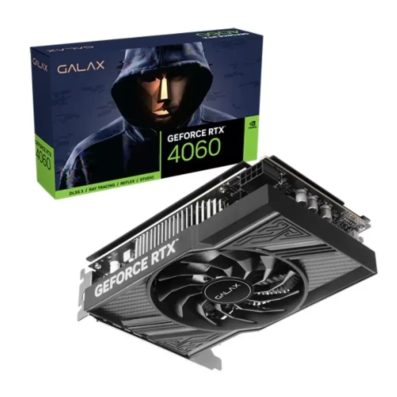 ВидеоКарта Galax GALAX GeForce RTX4060 1-Click OC 46NSL8MD8ZOC