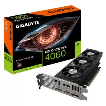 Video Card Gigabyte GeForce RTX 4060 OC Low Profile 8G GV-N4060OC-8GL - official importer