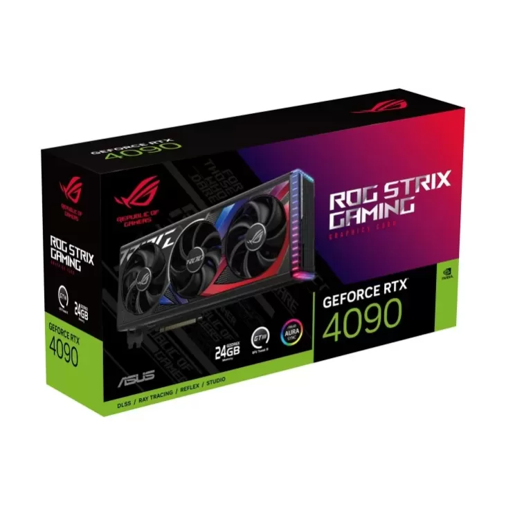 Video Card Asus ROG Strix GeForce RTX 4090 24GB GDDR6X 90YV0ID1-M0NA00