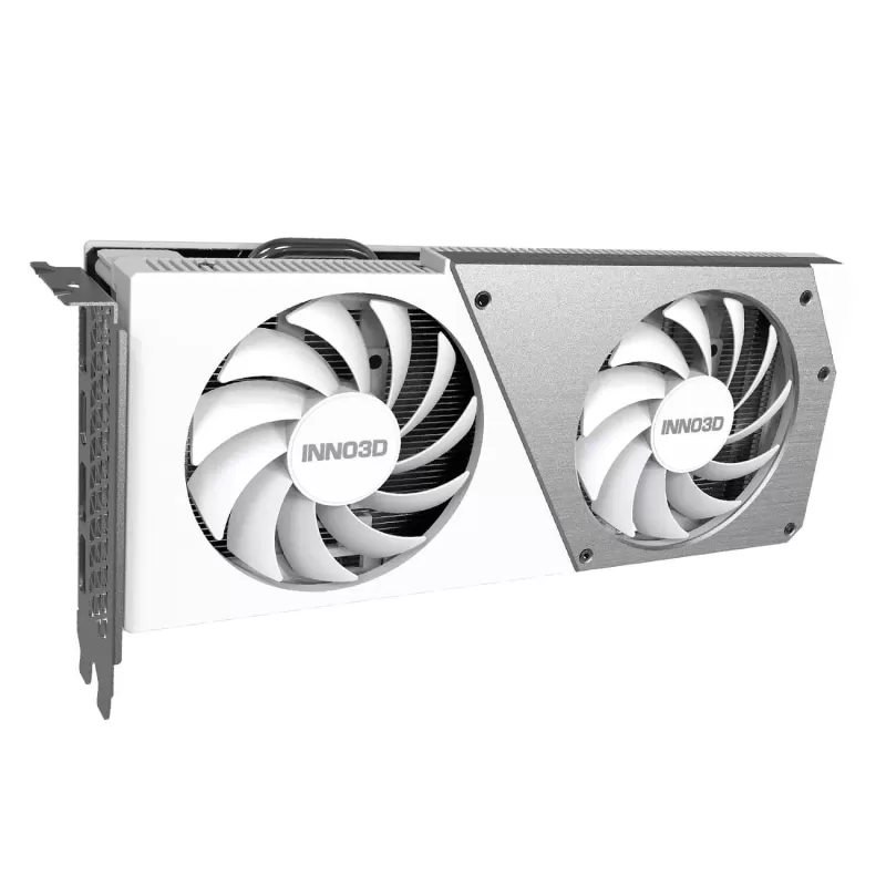 כרטיס מסך Inno3D GeForce RTX 4060 TWIN X2 OC WHITE N40602-08D6X-173051W