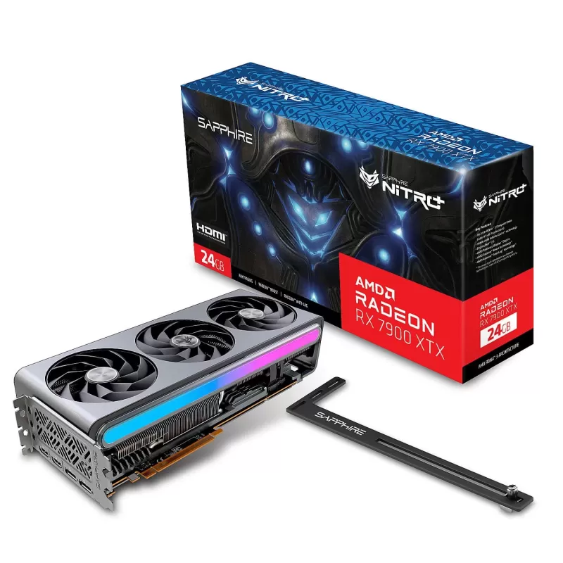Video Card Sapphire NITRO+ RX 7900 XTX Gaming OC VAPOR-X 24GB GDDR6 11322-01-40G
