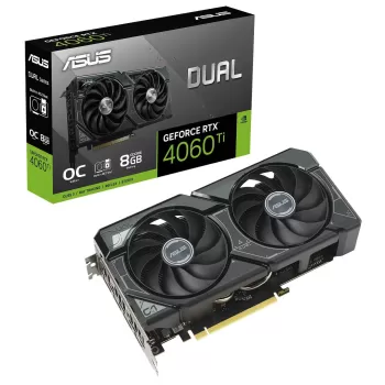 ВидеоКарта Asus Dual RTX 4060Ti SSD OC Edition 8GB GDDR6 90YV0JS0-M0NA00 ВидеоКарта Asus Dual RTX 4060Ti SSD OC Edition 8GB GDDR6 90YV0JS0-M0NA00