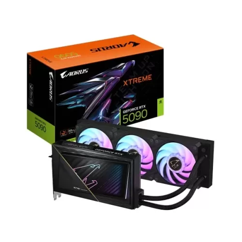 Video Card Gigabyte AORUS GeForce RTX 5090 XTREME WATERFORCE 32G GV-N5090AORUSX