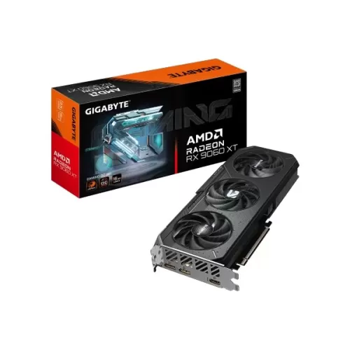 כרטיס מסך Gigabyte Radeon RX 9060 XT GAMING OC 16G GV-R9060XTGAMING OC-16GD