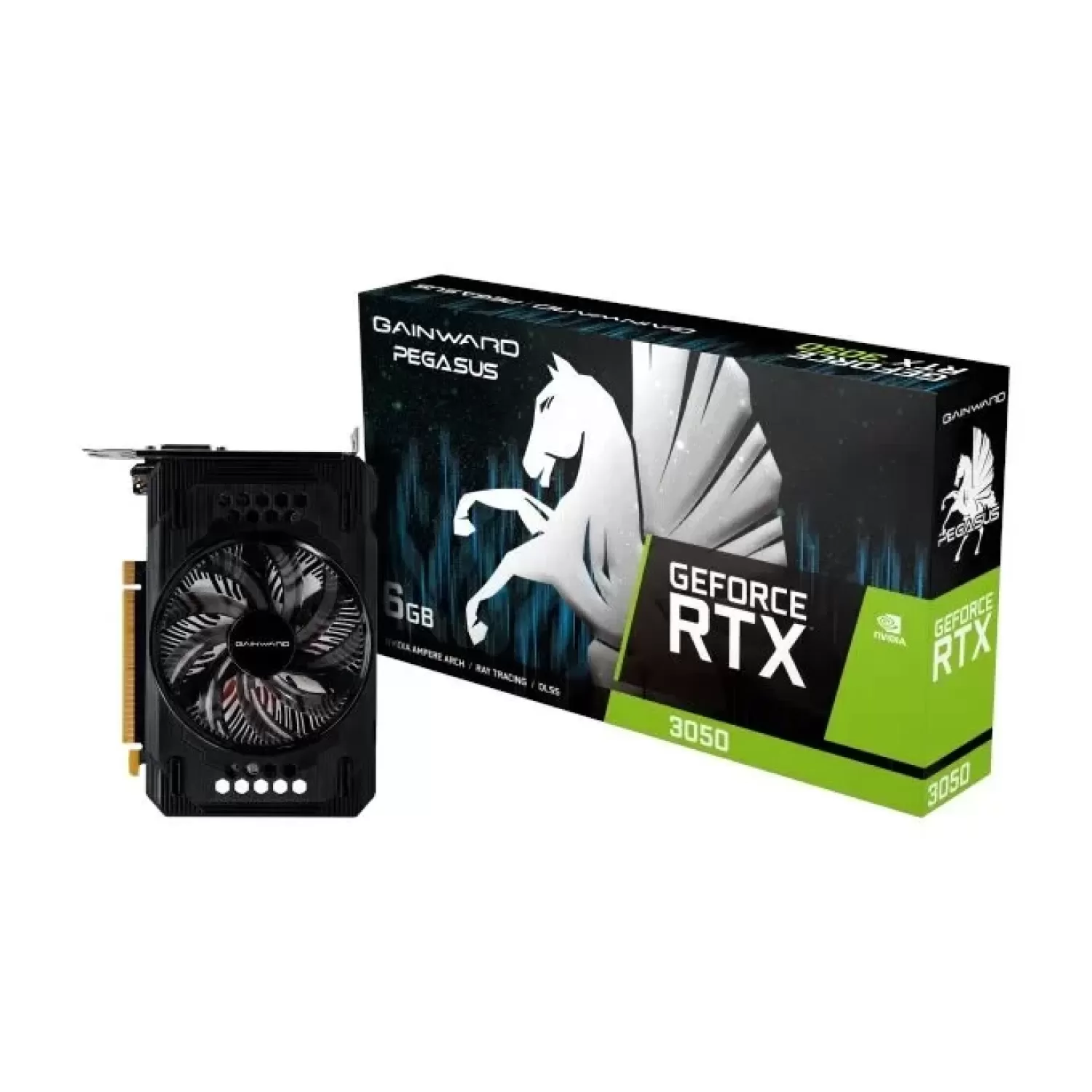 ВидеоКарта Gainward RTX 3050 Pegasus 6GB GDDR6 NE63050018JE-1072E