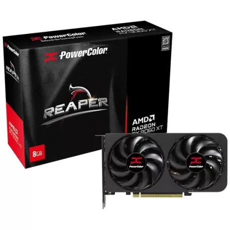 Video Card PowerColor Reaper RX 9060 XT 8GB GDDR6 RX9060XT8G-A