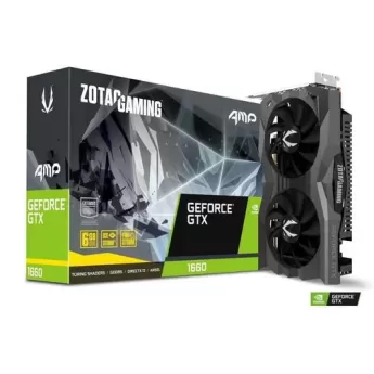 כרטיס מסך Zotac GAMING GeForce GTX 1660 AMP 6GB GDDR5 ZT-T16600D-10M