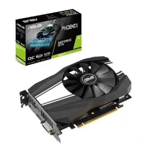 ВидеоКарта Asus Phoenix GeForce GTX 1660 Ti OC edition 6GB GDDR6 PH-GTX1660TI-O6G