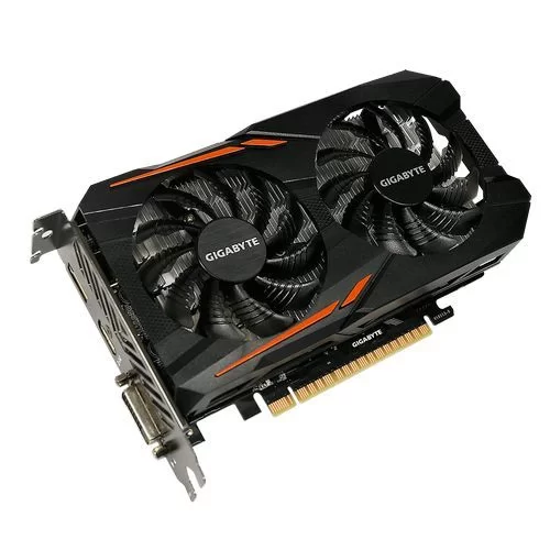 Video Card Gigabyte GeForce GTX 1050 Ti OC 4G GV-N105TOC-4GD - official importer