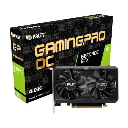 Video Card Palit GeForce GTX 1650 GP OC NE61650S1BG1-166A Video Card Palit GeForce GTX 1650 GP OC NE61650S1BG1-166A